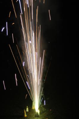 Feuerwerk Fontäne 4