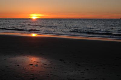 Sonnenuntergang am Strand 2