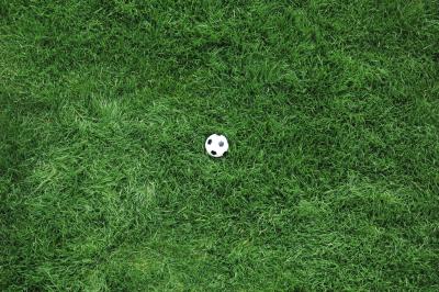 Fußball auf Rasen