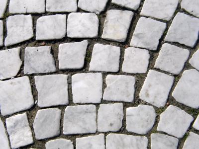Marmor-Pflaster
