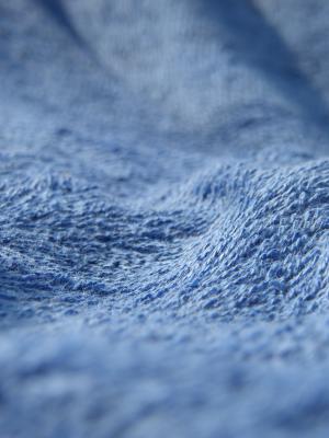 Blaues Frottier-Handtuch 7